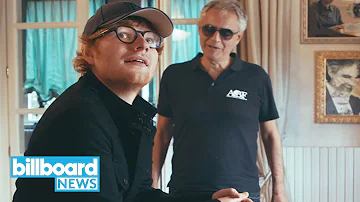 Ed Sheeran Delivers 'Perfect Symphony' Featuring Andrea Bocelli | Billboard News