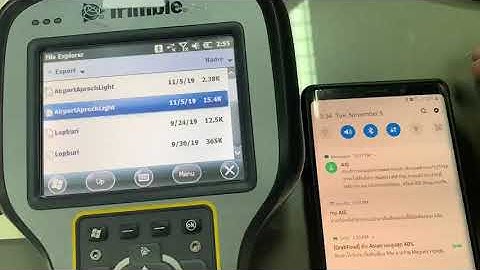 TSC3 Bluetooth transfer to Android Phone