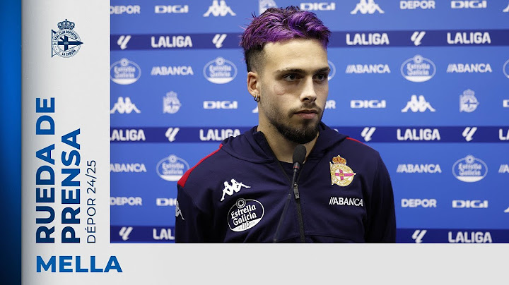 Rueda de prensa de David Mella tras el RC Deportivo 5-1 CD Castellón