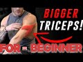 Biginner tricep workout also do intermediate iricep workout