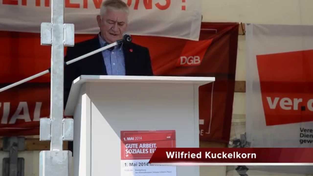 Kuckelkorn Dgb Kritisiert Scharf Die Politik Er Youtube