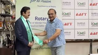 Rotary | Anil Ghai | Guest of Marwah Studios | Marwah Studios | MSTV