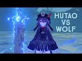 C6 Hu Tao vs Wolf Solo - [Genshin Impact]