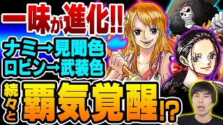 ナミ は 見聞色 で ロビン が 武装色 を覚醒 麦わらの一味 の 覇気 が次々と覚醒する伏線が One Piece ワンピース Youtube