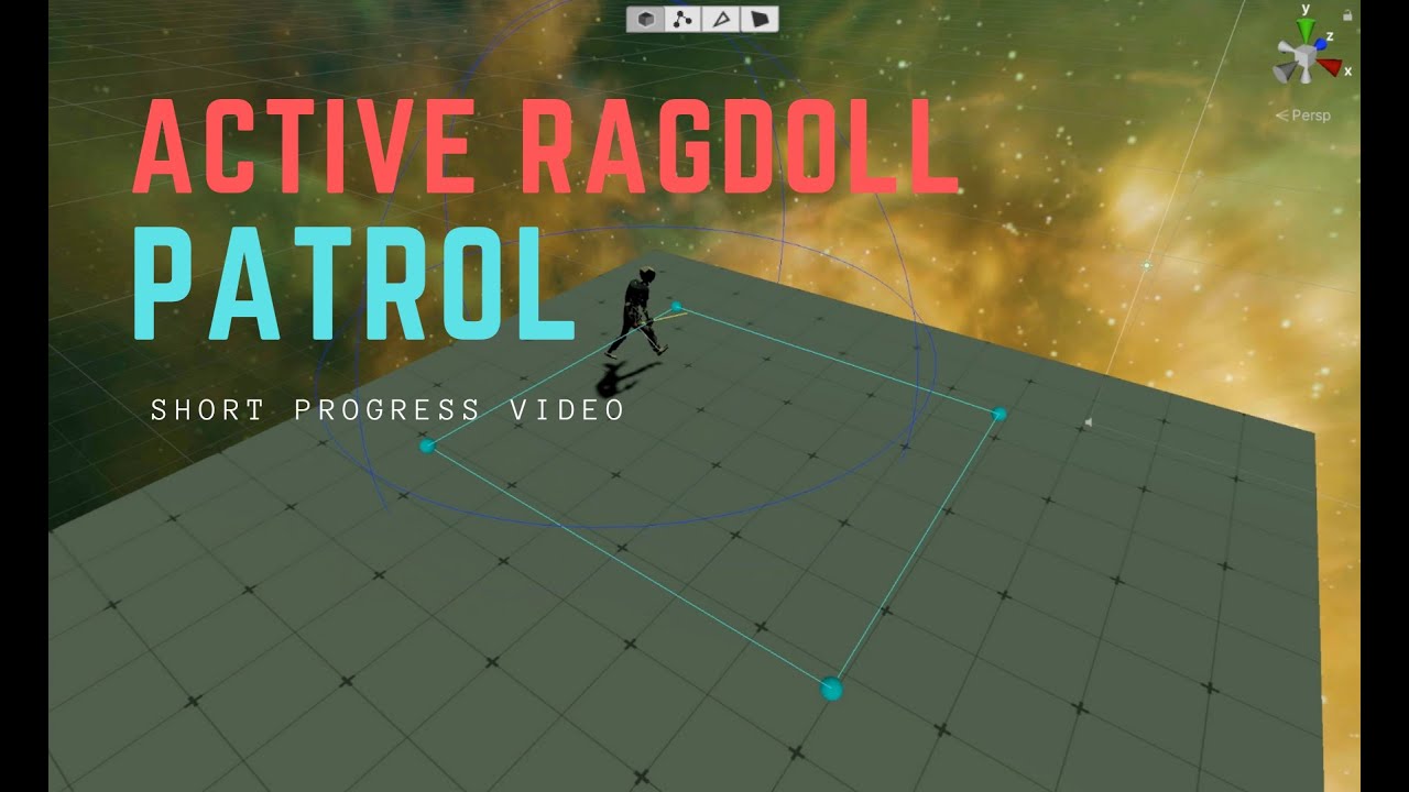 Patrol System with Active Ragdoll in Unity - YouTube
