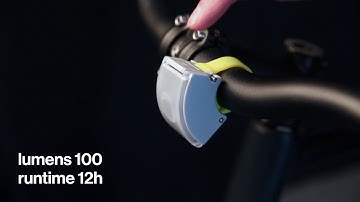 CURVE FRONT LIGHT 2 - BRIGHT AND RECHARGEABLE BIKE LIGHT