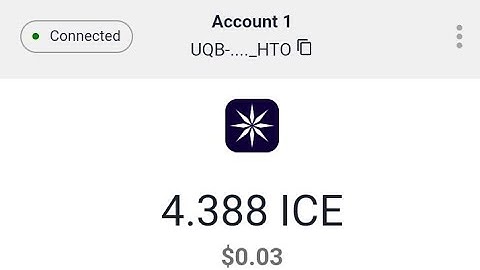 HOW TO CREATE ICE (ION) WALLET