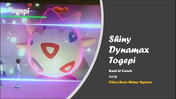 Pokémon Shield - Shiny Dynamax Togepi Raid & Catch