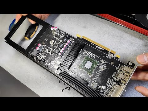 Teardown & Recycle Radeon HD5770 for Mac