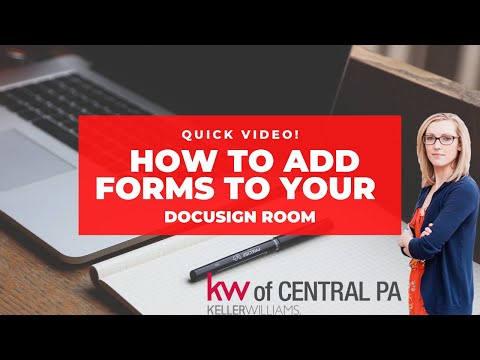 Adding Documents to Docusign Room