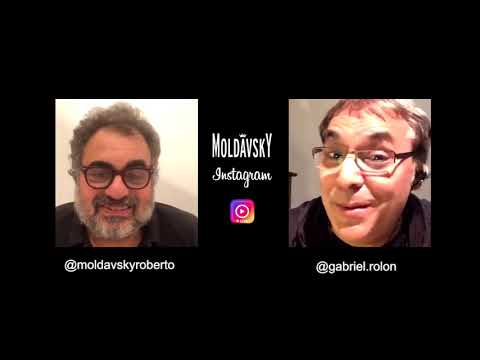 Moldavsky Temporada de Casa Instagram Live con Gabriel Rolon