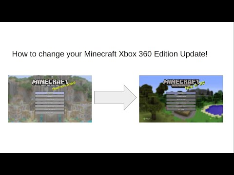 మీ Minecraft Xbox 360 ఎడిషన్ అప్డేట్ను ఎలా మార్చాలి (TU1-TU53)