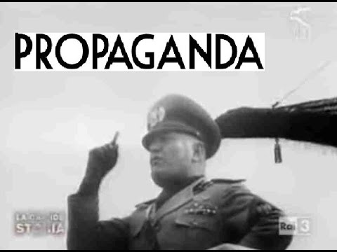 La Grande Storia - La Propaganda di Benito Mussolini