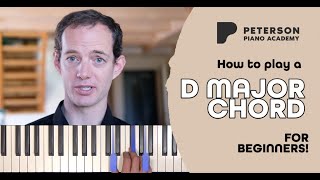 Video voorbeeld van "Learn the D Major Chord on the Piano"