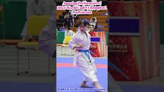 Amazing Performance!2024 World Cadet Champion! #ItoWakana　EAKF East Asian Championship   #short