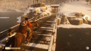 Horse combat in Ghost of Tsushima