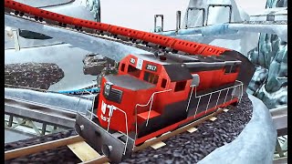 Hill Train Simulator 2021 - Train Games - Level 14 Success screenshot 2