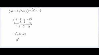 synthetic division missing term