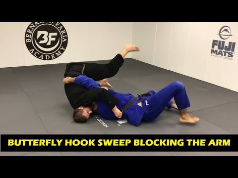 Butterfly Hook Sweep Blocking The Arm by Gordon Ryan