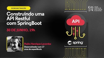 Construindo uma API Restful com SpringBoot