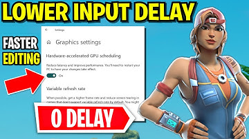How to get 0 Input Delay Fortnite Season 7! (Reduce Input Lag & BOOST FPS)