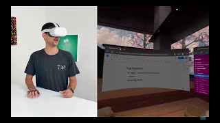 Typing & Navigating Oculus Quest 2 Using The Tap Strap 2