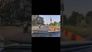 POV: Driving Through the City Day &amp; Night 🏙️ #pov #driving #dashcam #tips #ind