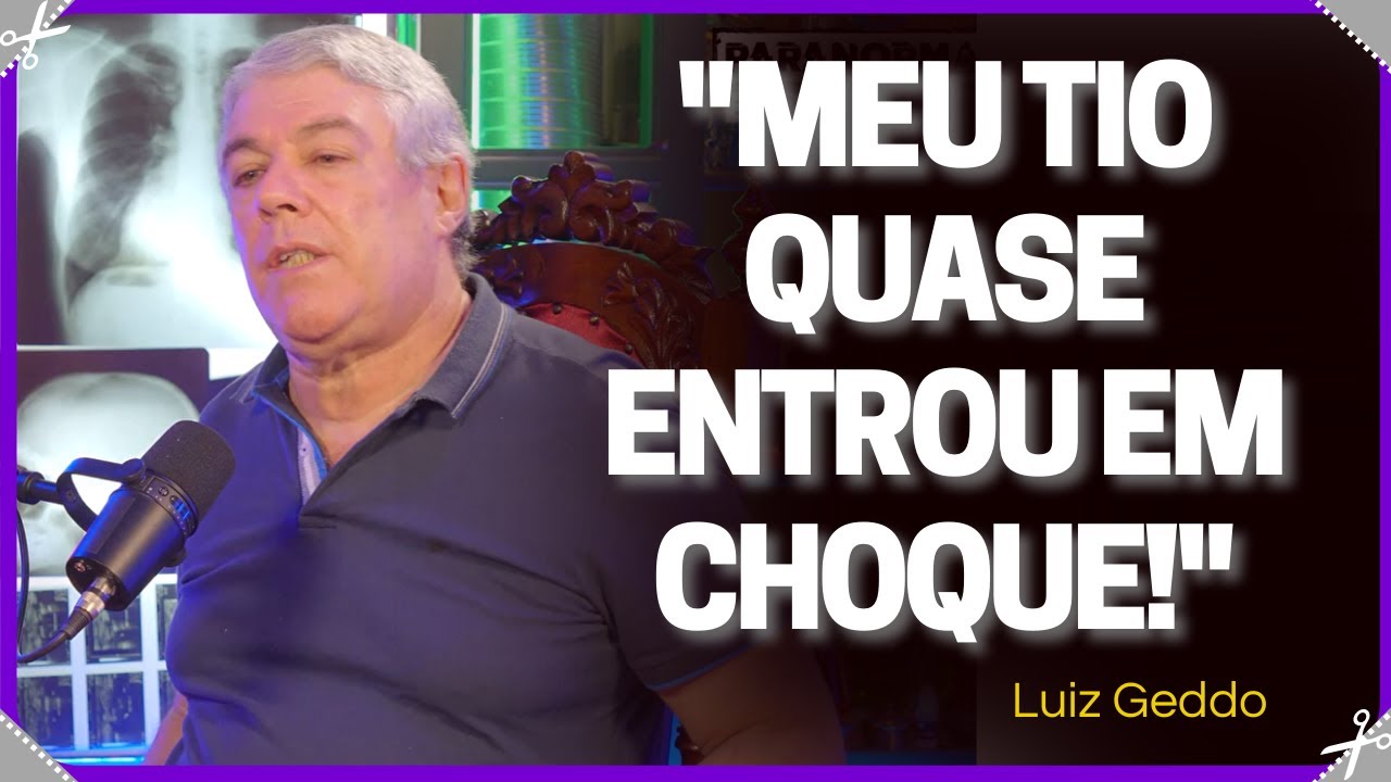 "Meu tio quase entrou em choque quando viu!" - Luiz Geddo - Paranormal Podcast #92