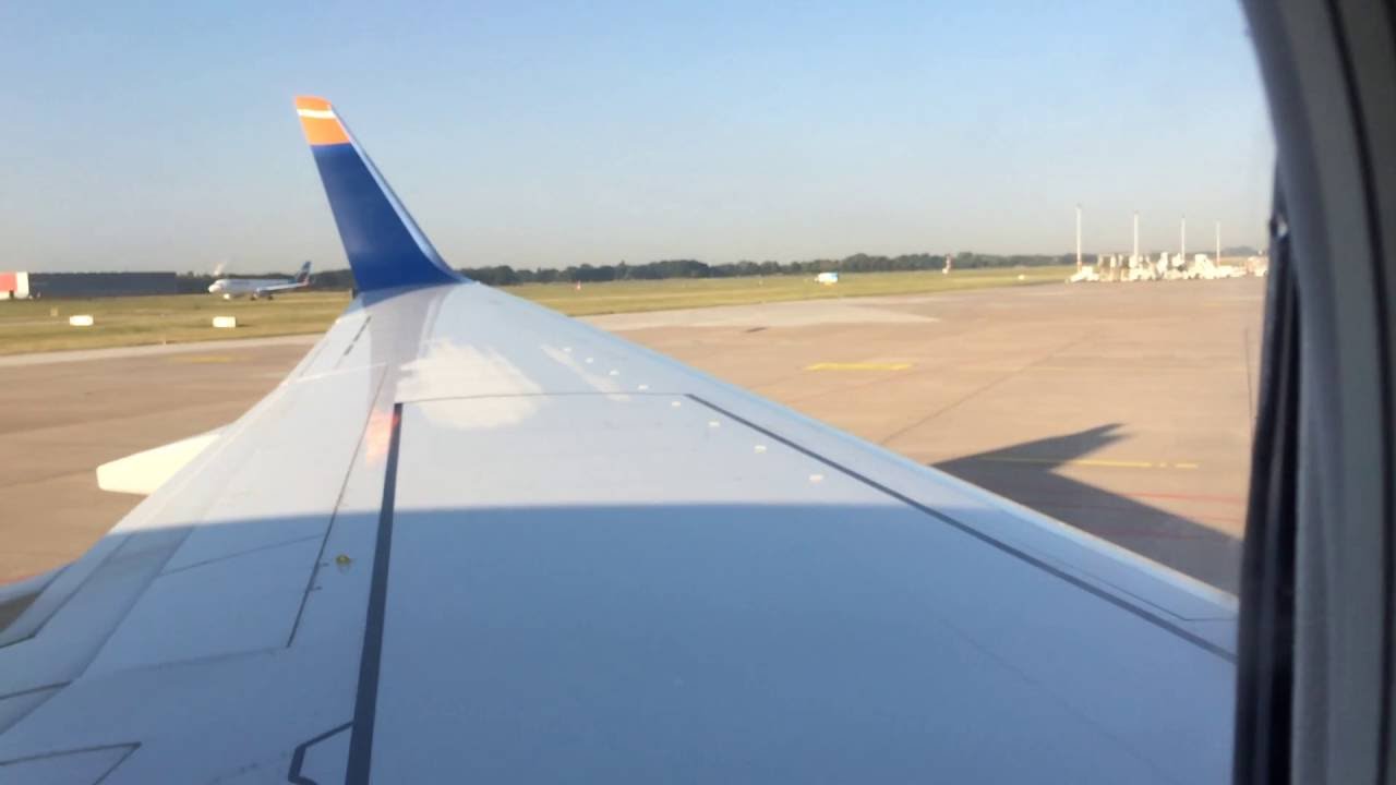 Sun Express 737-800 Start at Hannover Airport