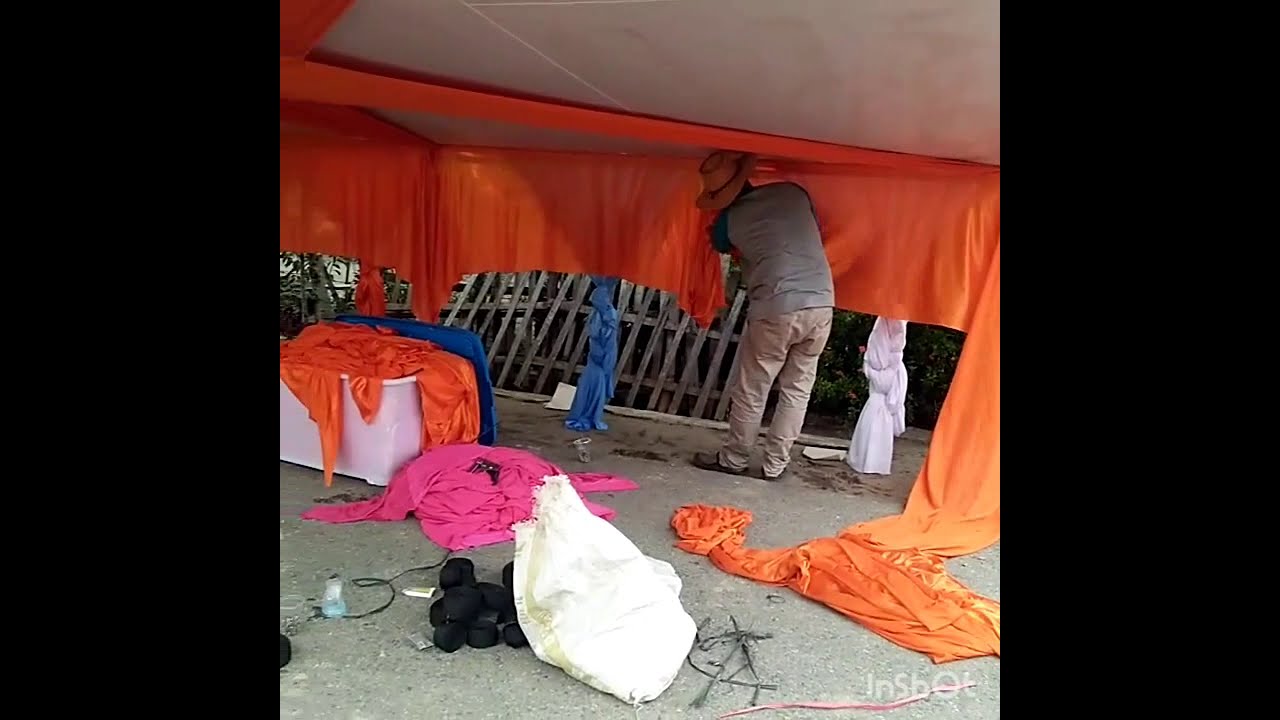  Tenda  Pesta  Pelaminan Teratai Putih YouTube