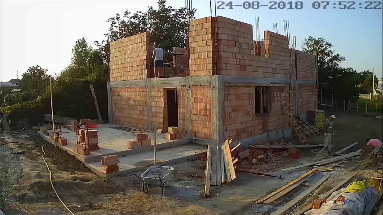 House build timelapse - YouTube