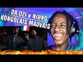 Da uzi  kongolais mauvais feat ninho clip officiel  reaction