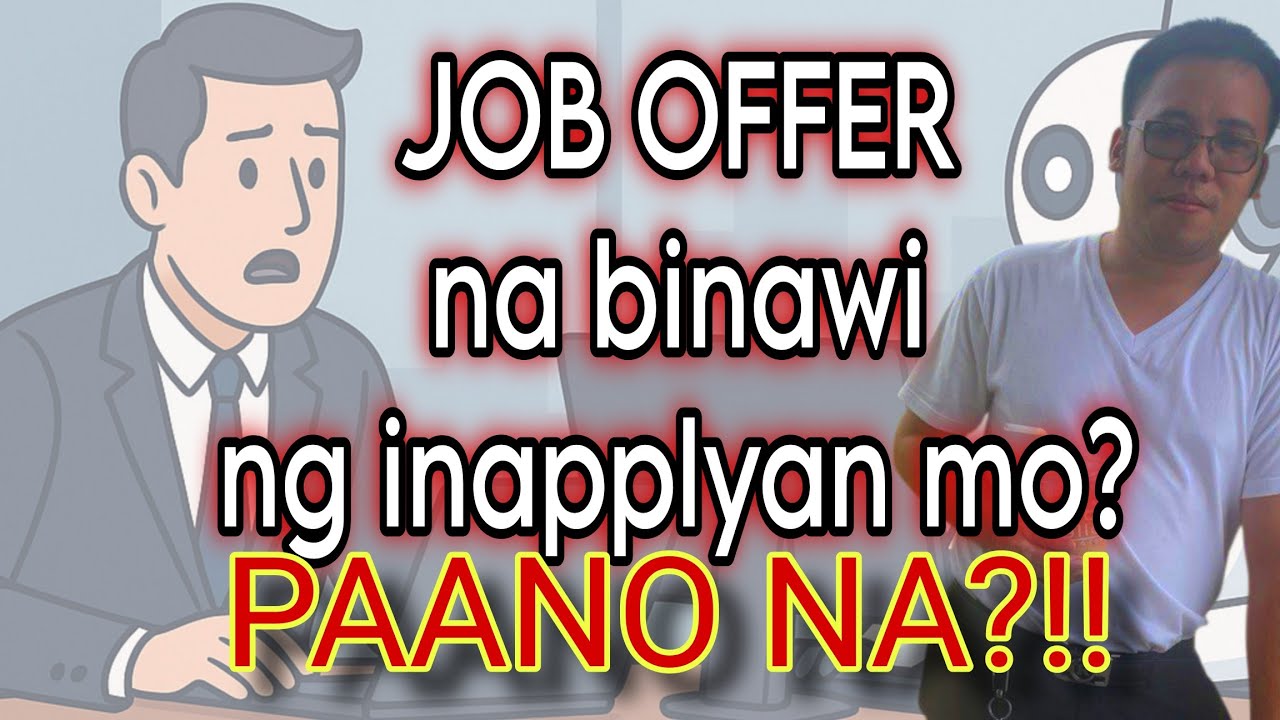 Job Offer na binawi? Tinanggal sa work dahil sa AI? Ano ang karapatan mo