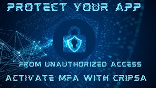Give your app an additional layer of security. Learn how to create a MFA project with Cripsa!!