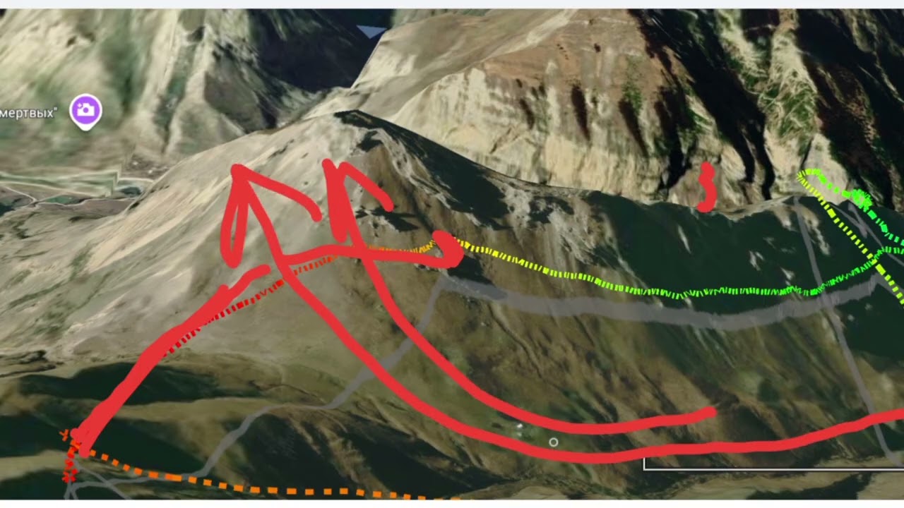 Полёт к Оку Чегема (наша достопримечательность)