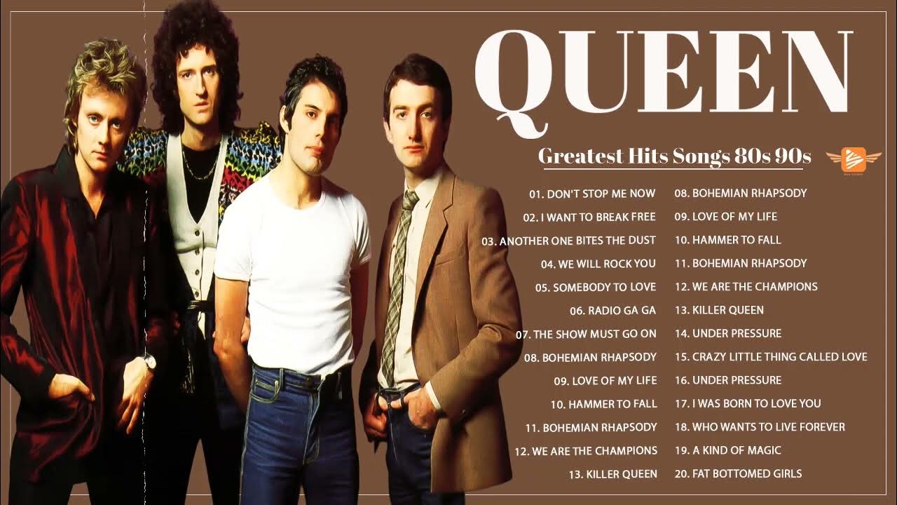The Best Songs Of Queen | Top 50 Queen Greatest Hits Songs - YouTube