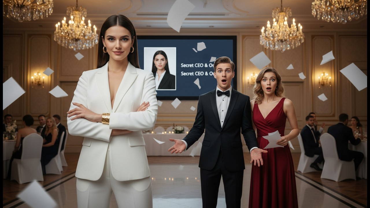 Unaware His “Quiet” Wife Was The True Founder, He Humiliated Her At The Gala And Crowned His Mistres