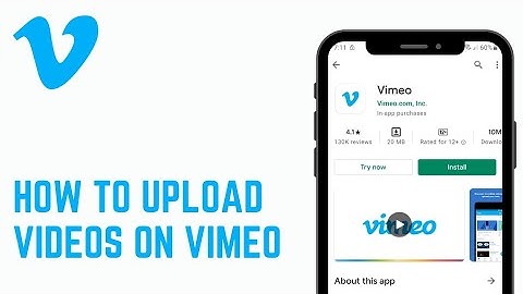 How To Upload Videos In Vimeo | Post Videos In Vimeo App
