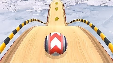 Rolling Balls 3D Sky Race Gameplay SpeedRun Level 1 - 14