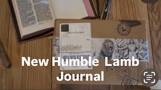 New Humble Lamb Journal unboxing and review : scripture writing 