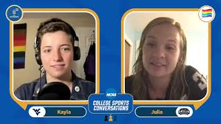 College Sports Conversations: Pride Month - Julia Hand talks with Kayla Gagnon
