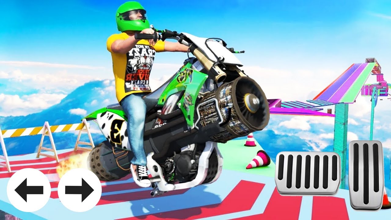 Jet Hover Bike Racing - Mega Ramp Racing Stunts - Android Gameplay ...