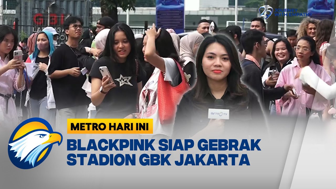 Live Report: Antusiasme Blink Jelang Nonton Konser Blackpink [Metro Hari Ini]