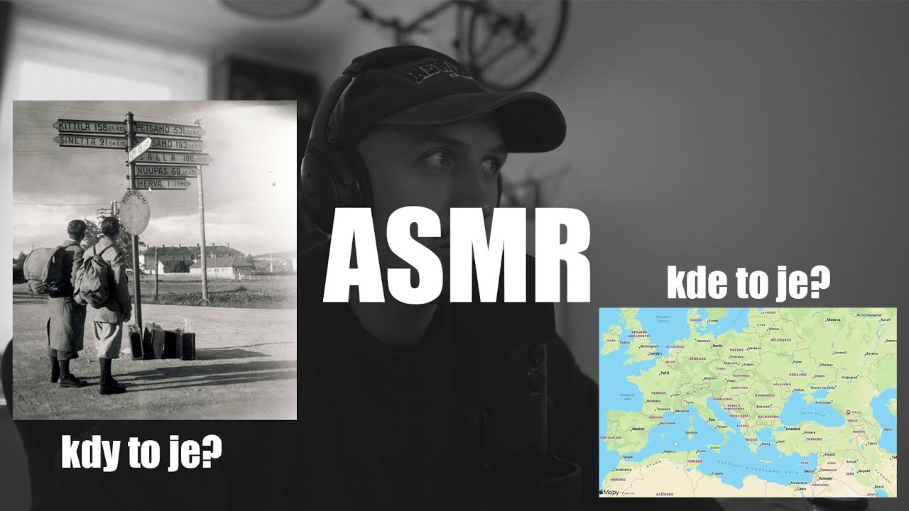 ASMR CZ - Hádám místa a roky historických fotek
