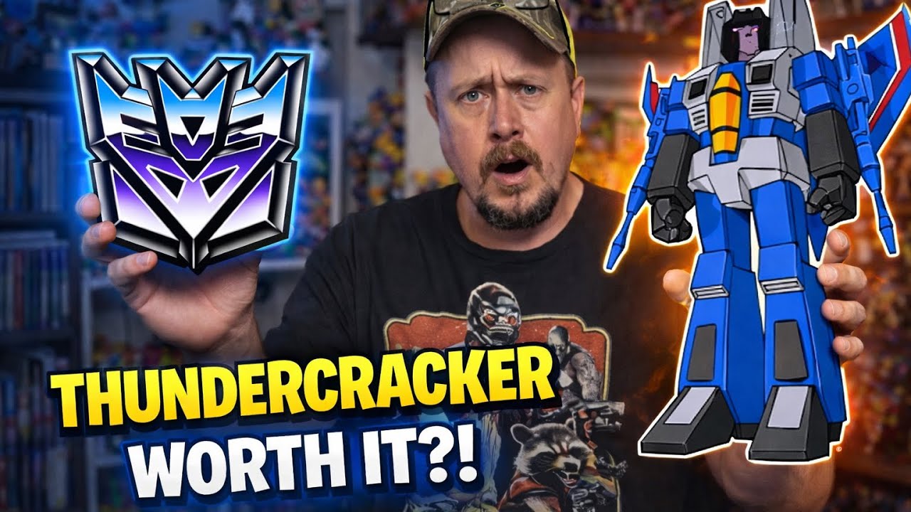 Thundercracker Unboxing & Review | Transformers The Movie Decepticon!