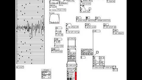 Pure data - Granular sample player