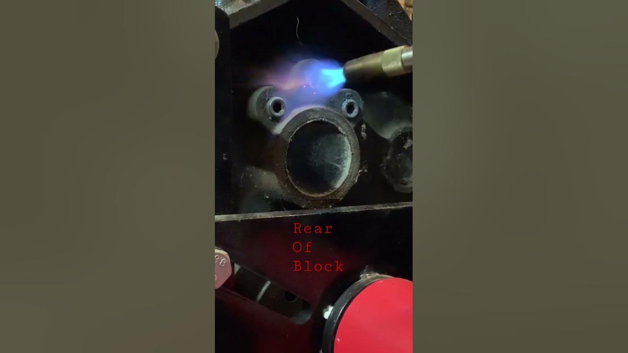 Small block chevy oil galley plug removal the easy way youtube