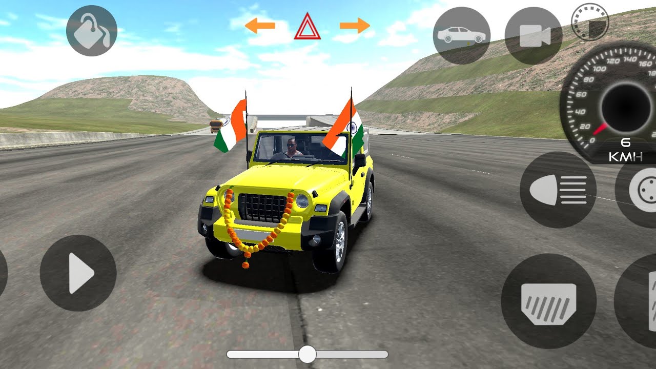 Modified Mahindra Thar Car Games: Indian Cars 😈 (Gadi Wala Game) - Car Game Android Gameplay #live