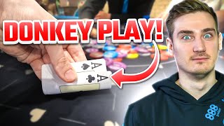 How NOT TO PLAY a €560 Poker Tournament