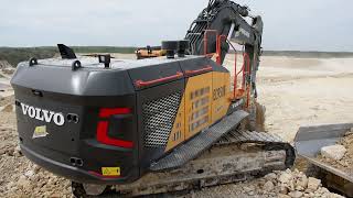 Volvo EC950F close-up long video